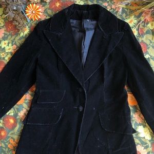 VINTAGE VELVET BLAZER